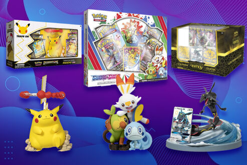 Pokemon TCG Figure Set: Mô hình chất lượng cao kết hợp cùng những bộ TCG cực phẩm