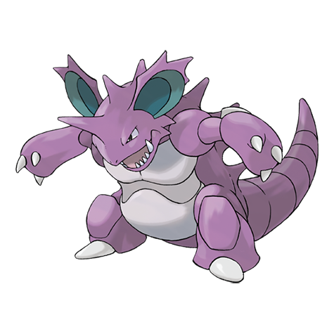 034-1 Nidoking Pokemon: Vua Độc Hệ Mặt Đất