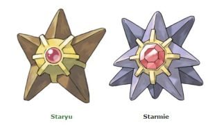 Staryu và Starmie: Pokemon Biểu Tượng Sao Biển 海星