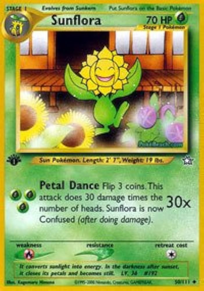 Sunflora: Tất Tần Tật Về Pokemon Mặt Trời Rực Rỡ