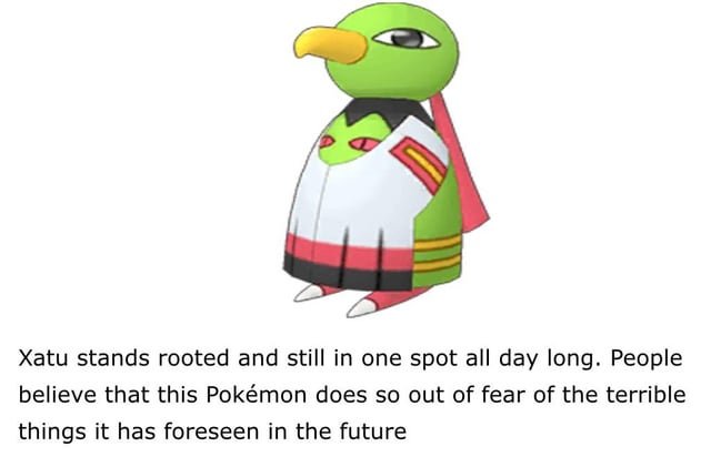 53s2m9pr1jm51 Thông tin chi tiết về Xatu trong Pokedex
