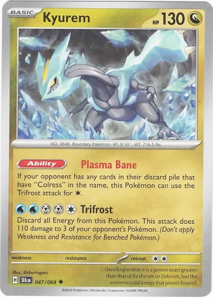 Thông Tin Đầy Đủ Về Pokemon Kyurem