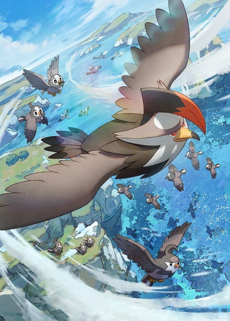 Staraptor (Mukuhawk): Chi Tiết Về Pokemon Chim Săn Mồi