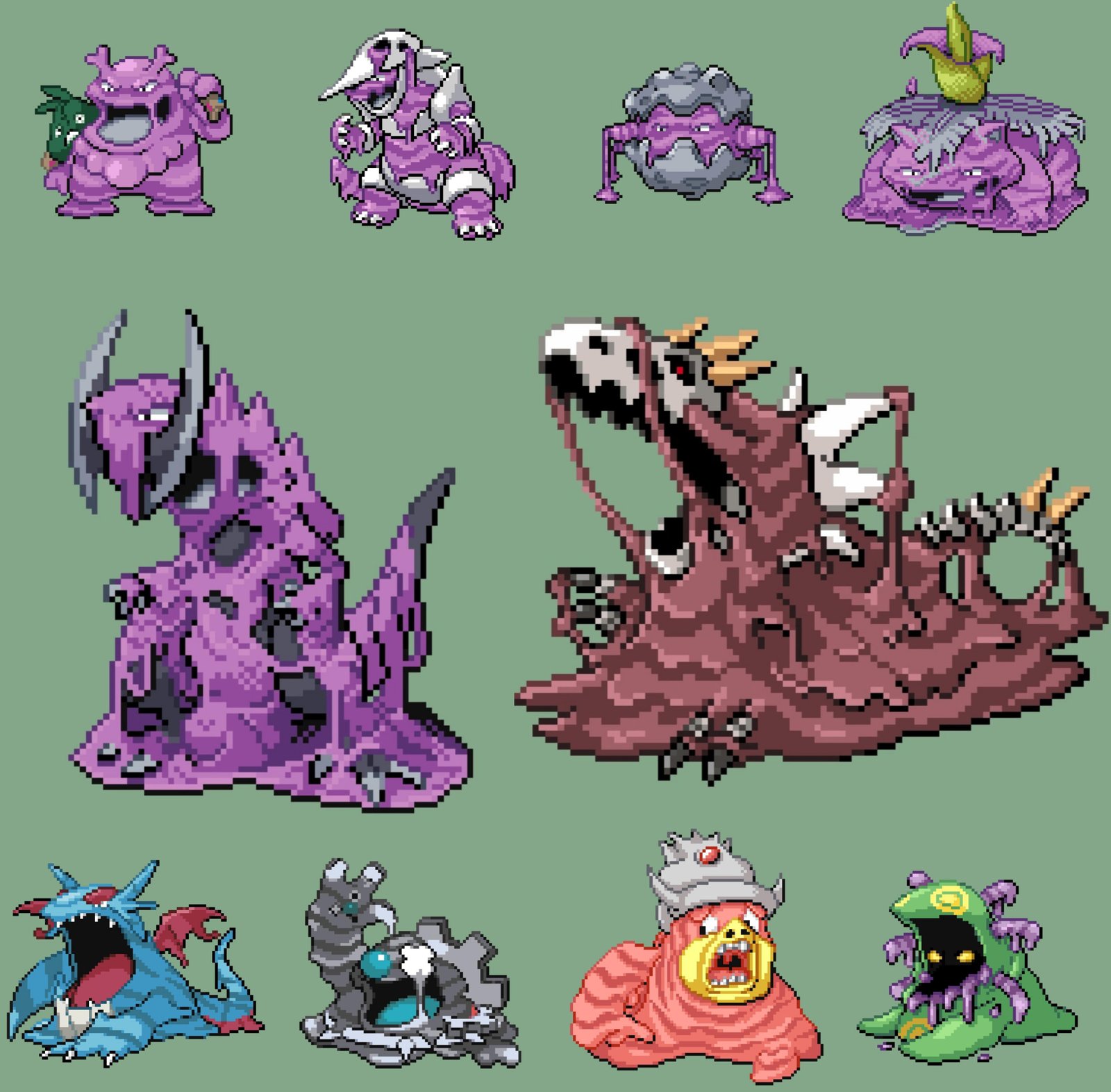 Sự Tiến Hóa Của Grimer Thành Muk Chi Tiết