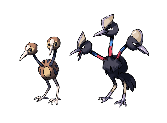Dodrio – Thông Tin Chi Tiết Về Pokemon Ba Đầu Này