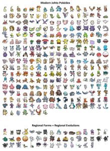 Gen 2 Pokedex: Khám phá thế giới Pokemon Johto