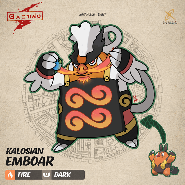 Emboar: Chi Tiết Về Pokémon Hệ Lửa Giác Đấu