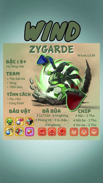 Zygarde: Chi tiết về Pokemon Hệ Rồng Đất