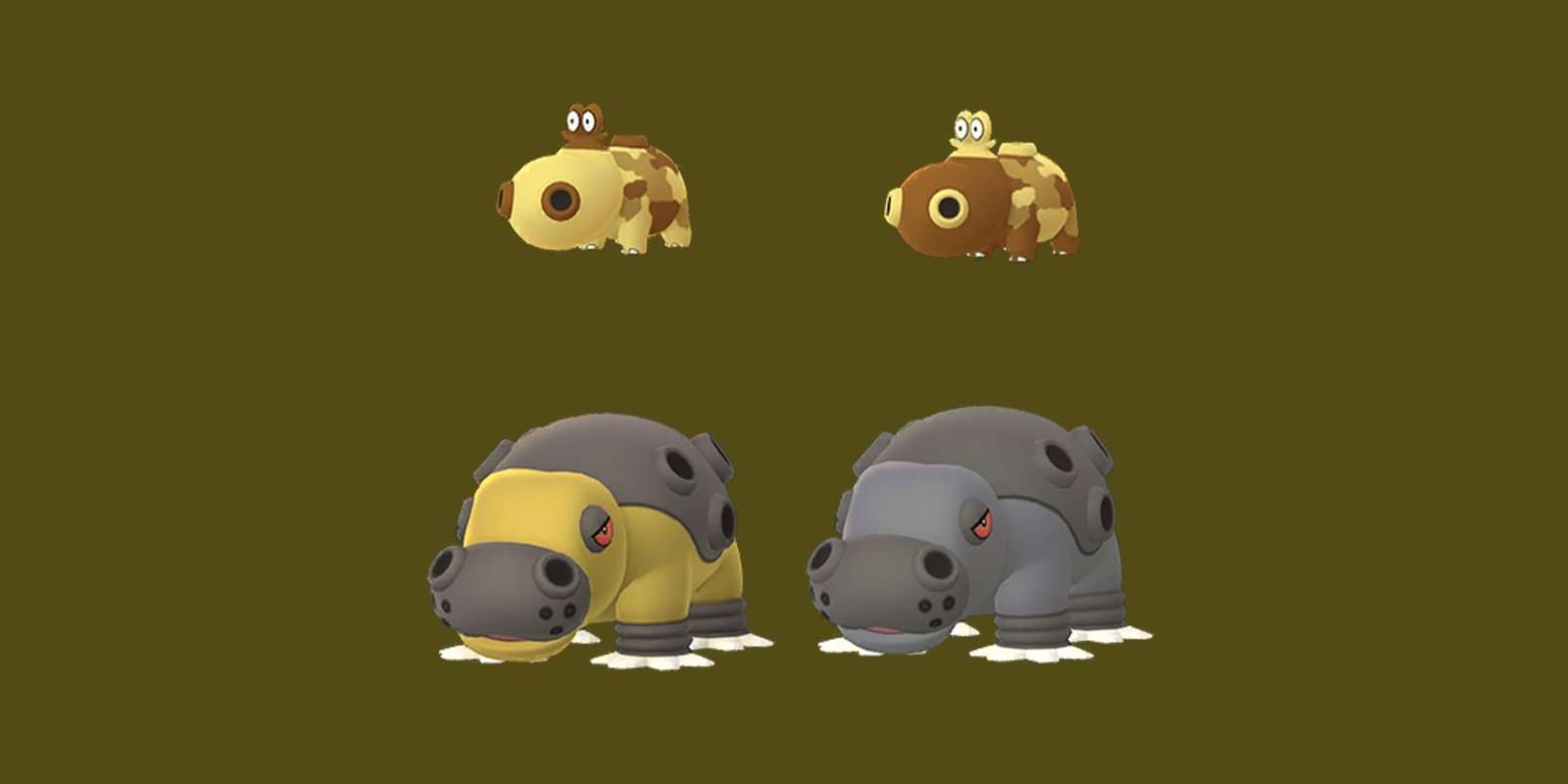 Pokémon Hippopotas: Thông tin chi tiết