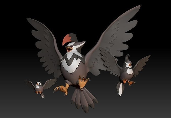 Staraptor (Mukuhawk): Chi Tiết Về Pokemon Chim Săn Mồi