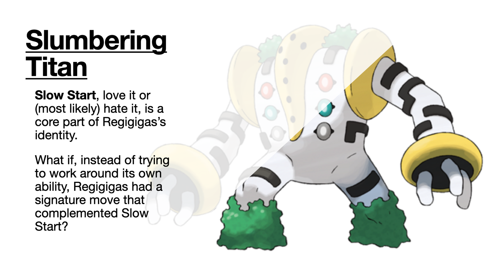 Regigigas: Sức Mạnh và Bí Ẩn Của Người Khổng Lồ Huyền Thoại