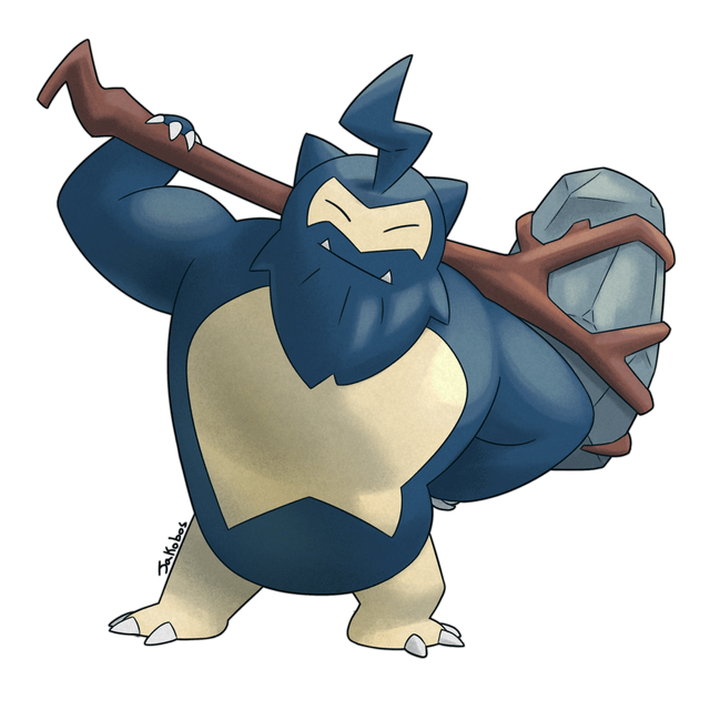 Snorlax: Gã Khổng Lồ Ngủ Quên và Sức Mạnh Đáng Gờm