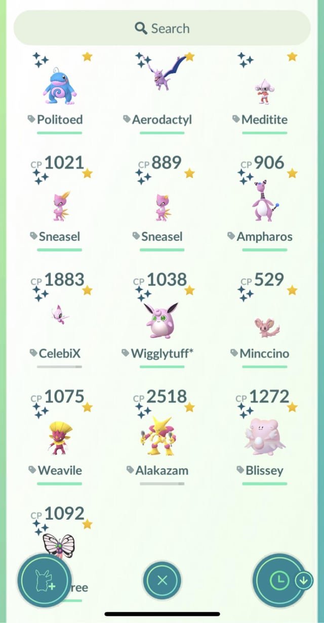 Những Pokémon Màu Hồng Đáng Yêu