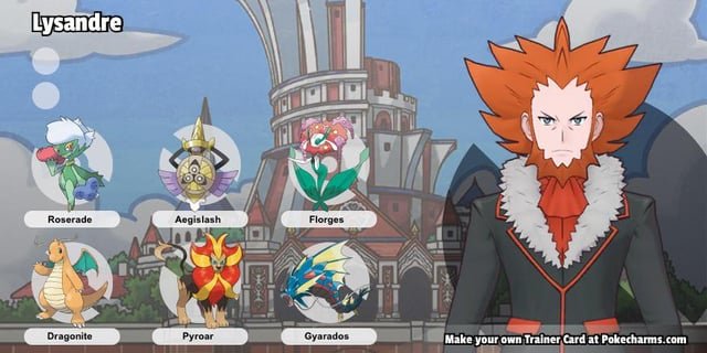 Lysandre: Tổng Quan Về Thủ Lĩnh Team Flare