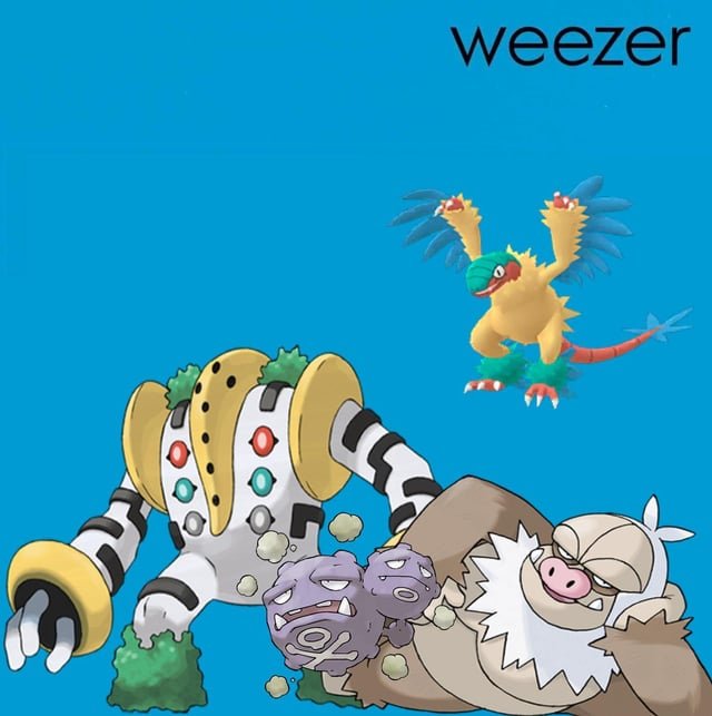 weezing-regigigas-archeops-and-slaking-form-a-band-and-v0-pnevj9m741bc1 Slaking (請假 王): Sức Mạnh Và Chiêu Lười Biếng Đặc Trưng