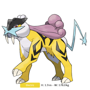 Khám Phá Raikou: Lôi Thú Huyền Thoại Pokemon