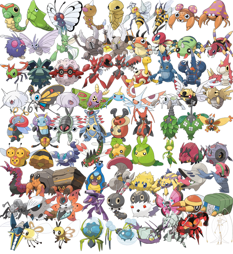 Bug Pokemon: Đặc Điểm, Sức Mạnh Và Những Loài Nổi Bật