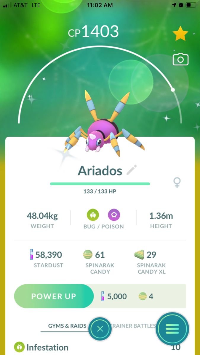 Ariados: Thông tin chi tiết về Pokemon Nhện Tơ