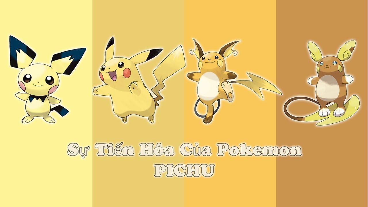 Khám phá Quá trình Tiến hóa của Pikachu