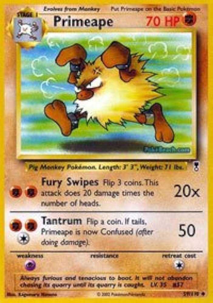 Khám phá Pokemon Primeape: Sức mạnh và Đặc điểm