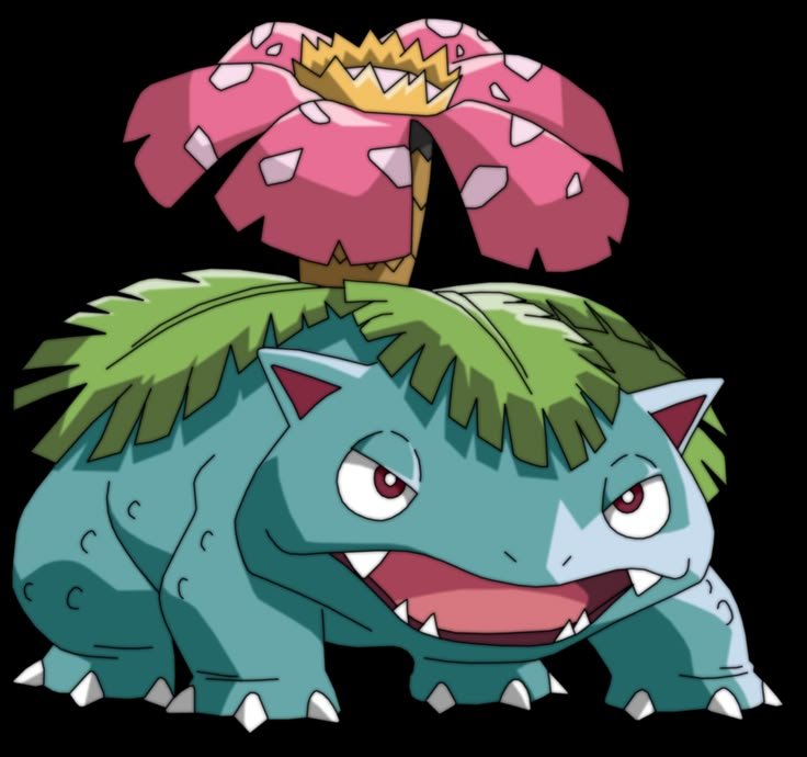 432a28683fb93ba05d7990f3b8dd0b4e-1 Venusaur: Khủng long dây leo hệ Cỏ và Độc