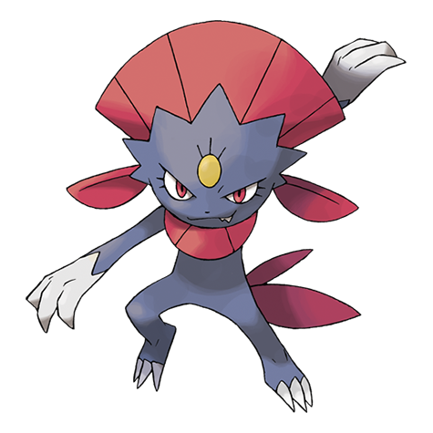 461-1 Weavile Pokemon: Sát Thủ Tốc Độ Băng Tối