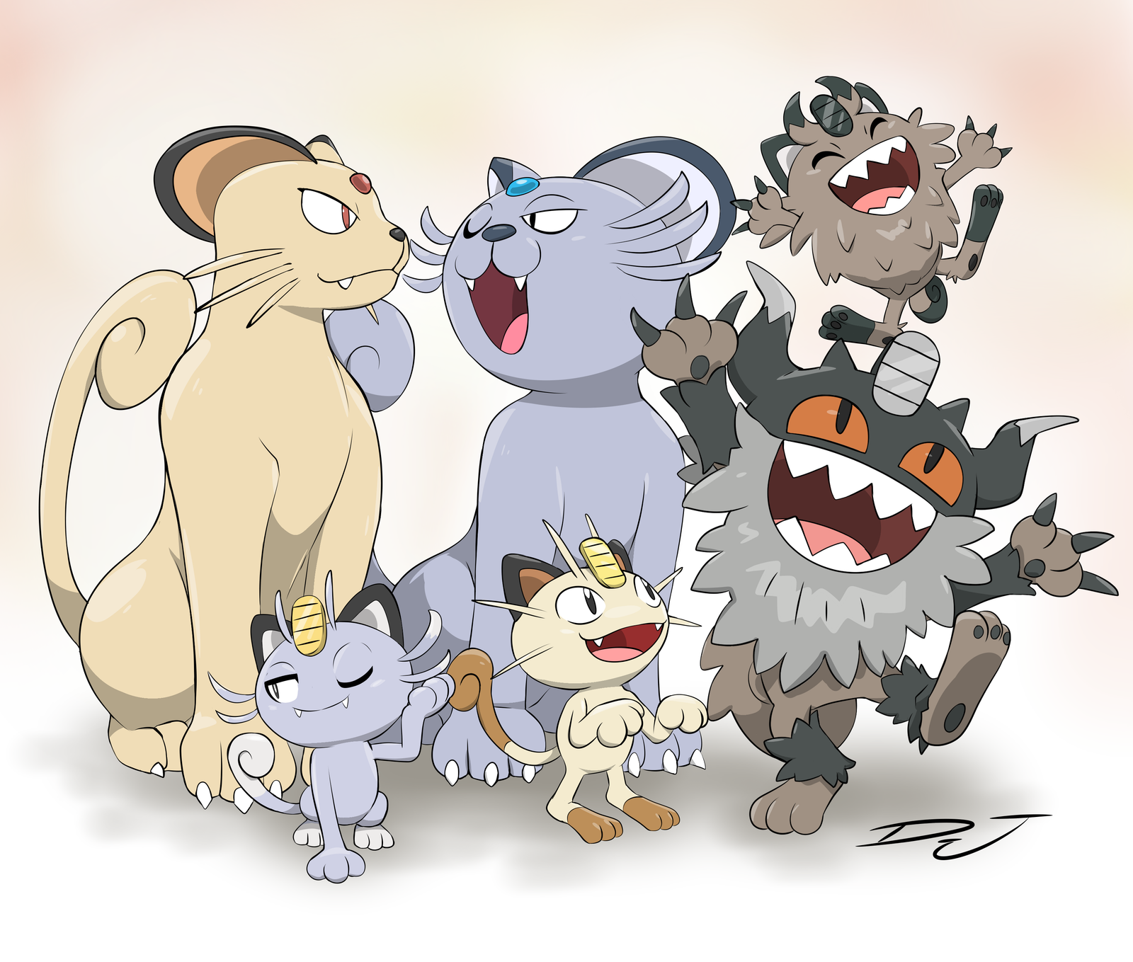 Những Pokemon Giống Mèo Nổi Bật Nhất