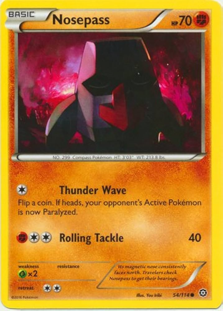 Nosepass: Đặc Điểm, Năng Lực Và Sự Tiến Hóa Của Pokemon La Bàn