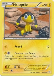Khám Phá Chi Tiết Pokemon Helioptile: Thông Tin Toàn Diện Từ A-Z