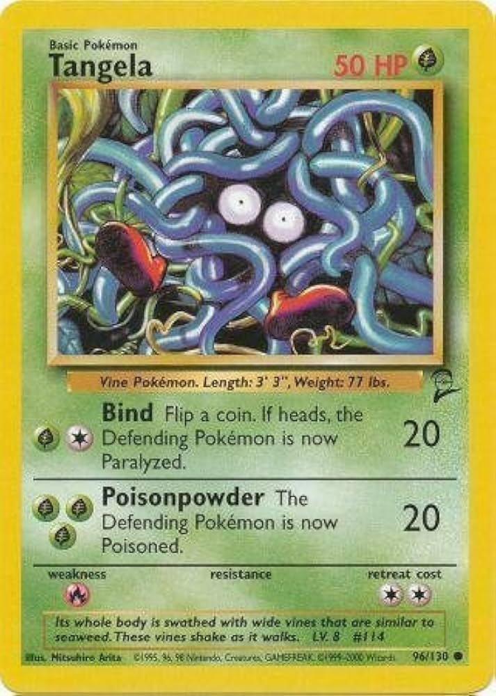 Tìm hiểu chi tiết về Tangela Pokemon