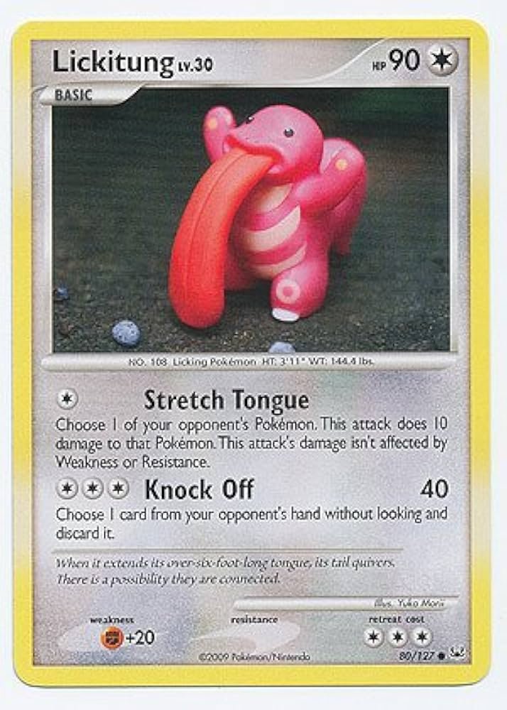 Tìm hiểu chi tiết về Pokemon Lickitung