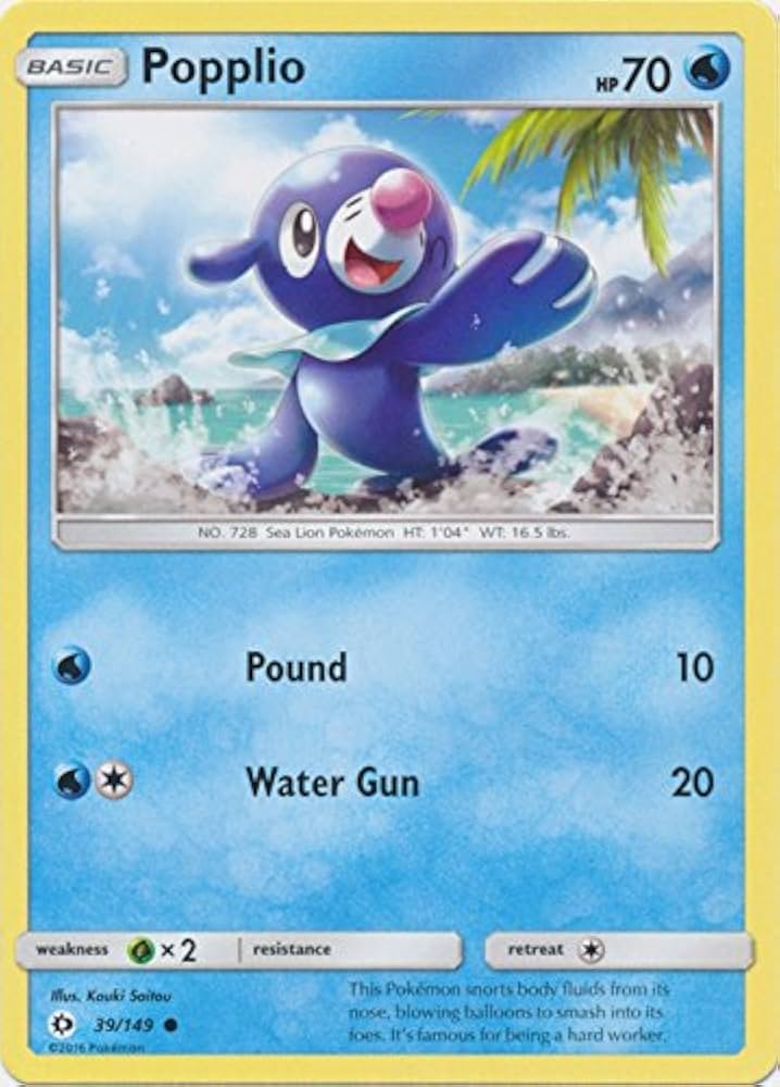 Pokemon Popplio: Thông Tin Chi Tiết