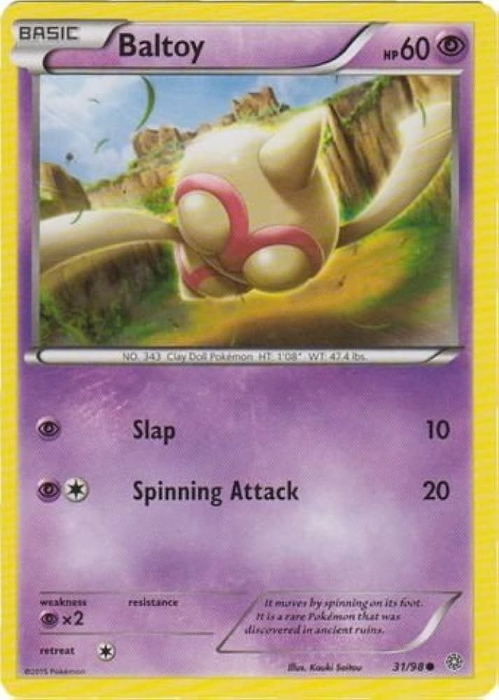 Tìm Hiểu Chi Tiết Về Pokemon Baltoy