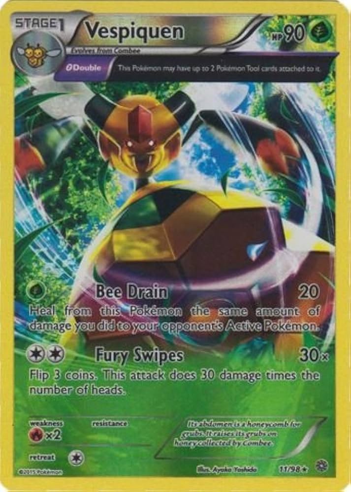 Pokemon Vespiquen: Hệ, Chỉ số, Chiêu Thức Toàn Diện