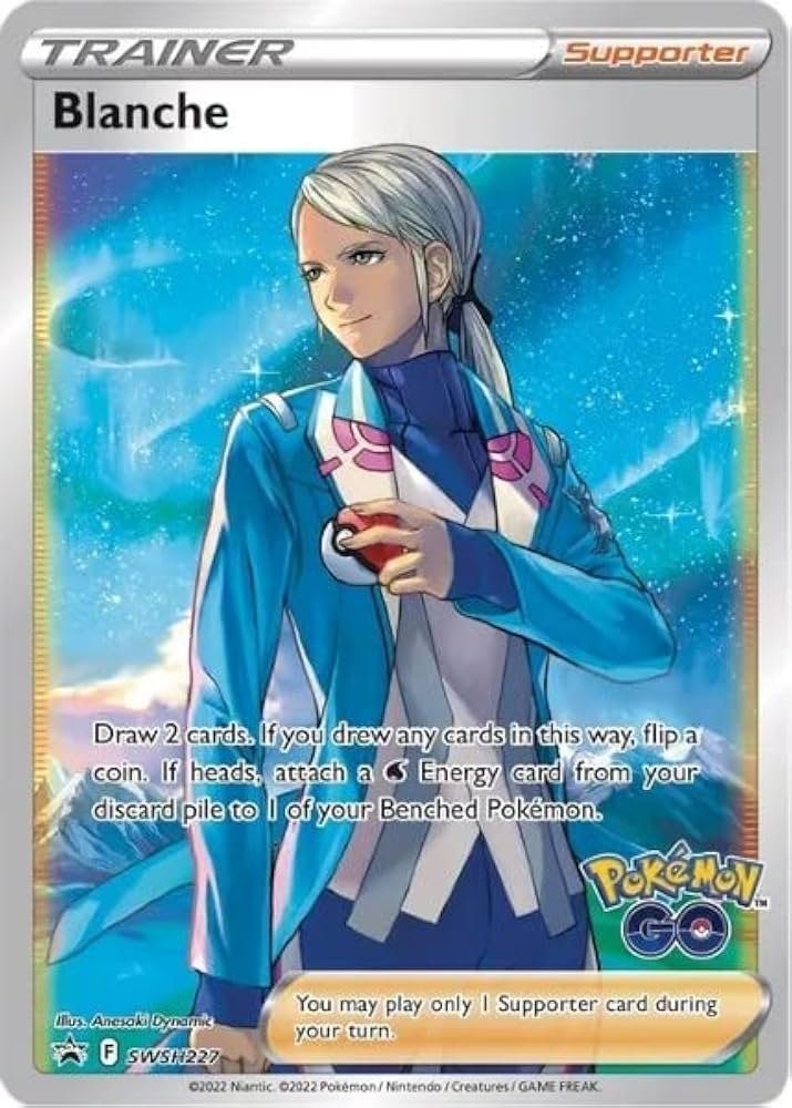 Blanche Pokemon: Đội trưởng thông thái của Team Mystic