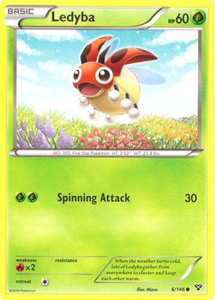 Thông Tin Chi Tiết Về Pokemon Ledyba