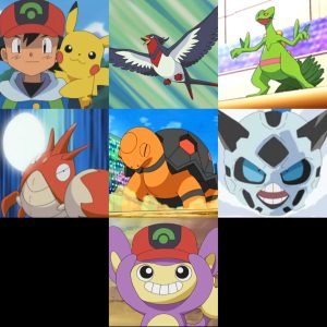 Đội Hình Pokemon Của Ash Tại Hoenn