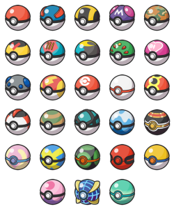 Danh sách các loại Poké Ball đầy đủ nhất