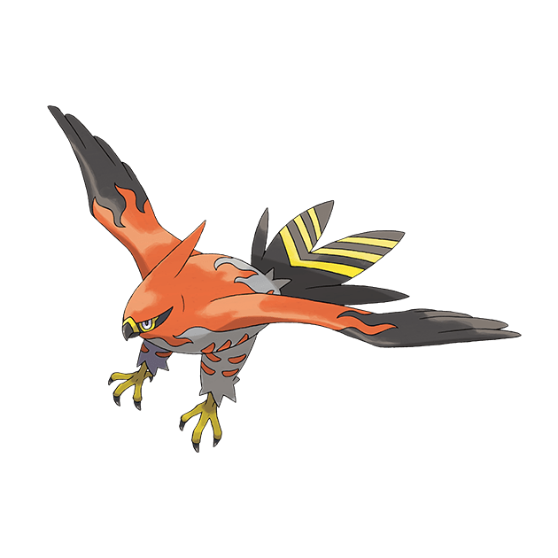 Quá trình tiến hóa của Pokémon Talonflame