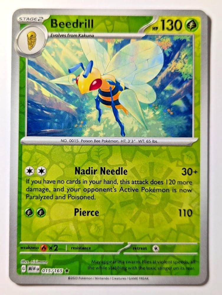 Pokemon Beedrill: Thông Tin Chi Tiết
