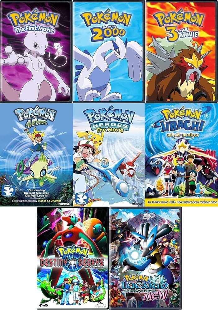 Hướng dẫn xem phim Pokemon movie chi tiết