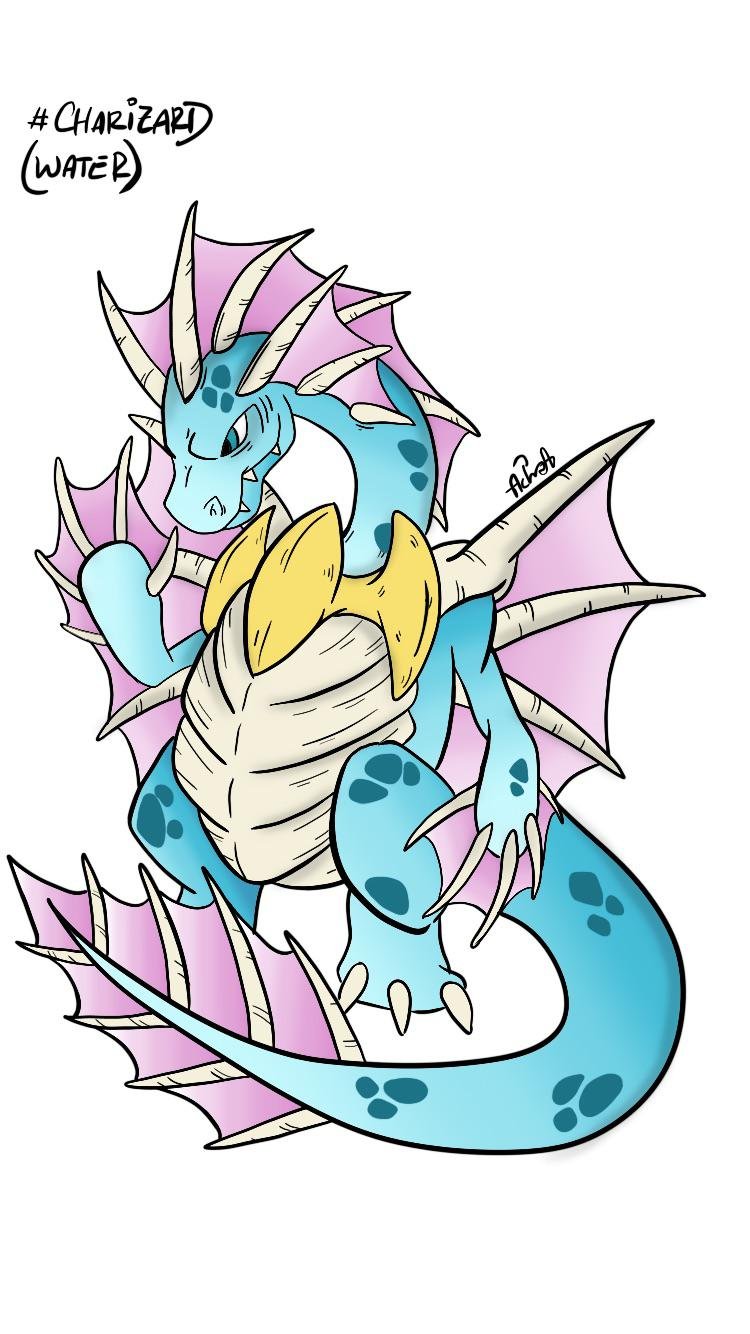 Water Charizard: Giải Mã Về Dạng Không Chính Thức Này