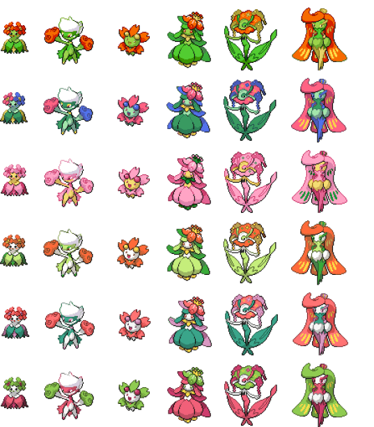 Cherrim Pokemon: Loài hệ Cỏ độc đáo
