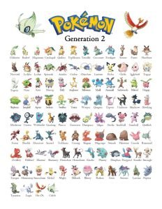 Tất tần tật về Gen 2 Pokemon: Thế hệ Vàng Bạc