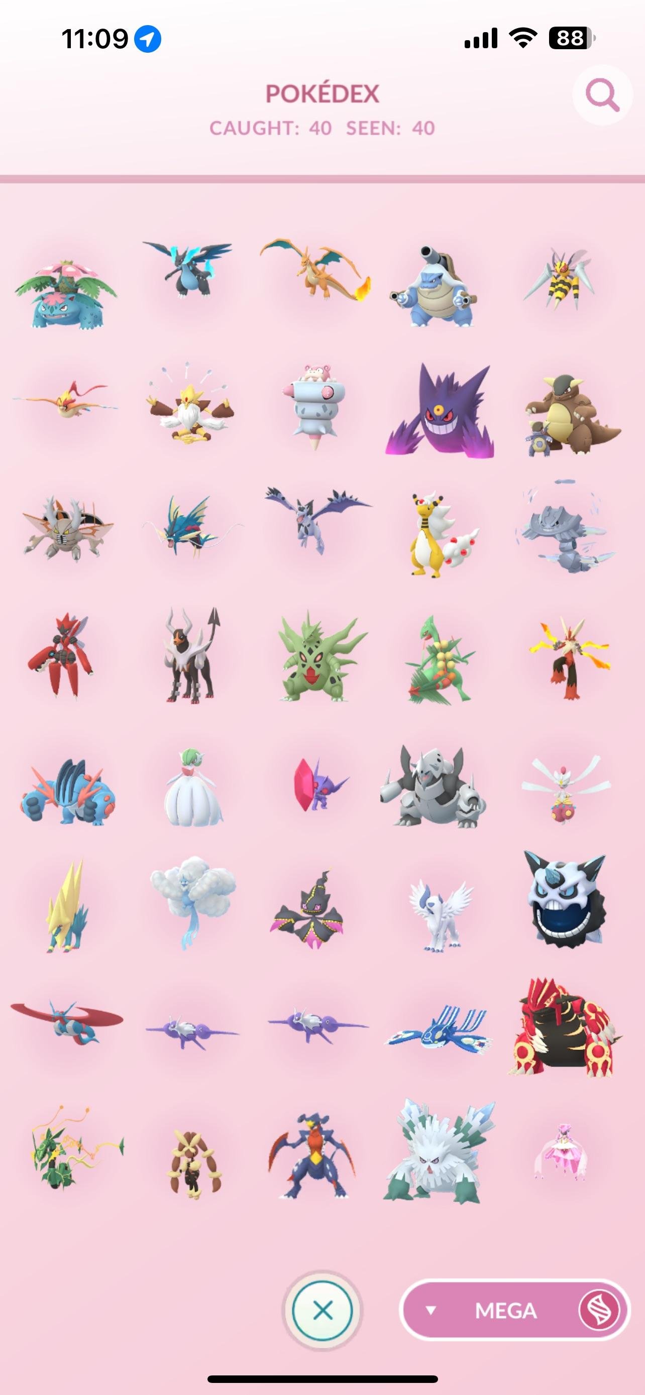 Khám phá các Mục Pokedex về Mega Evolution