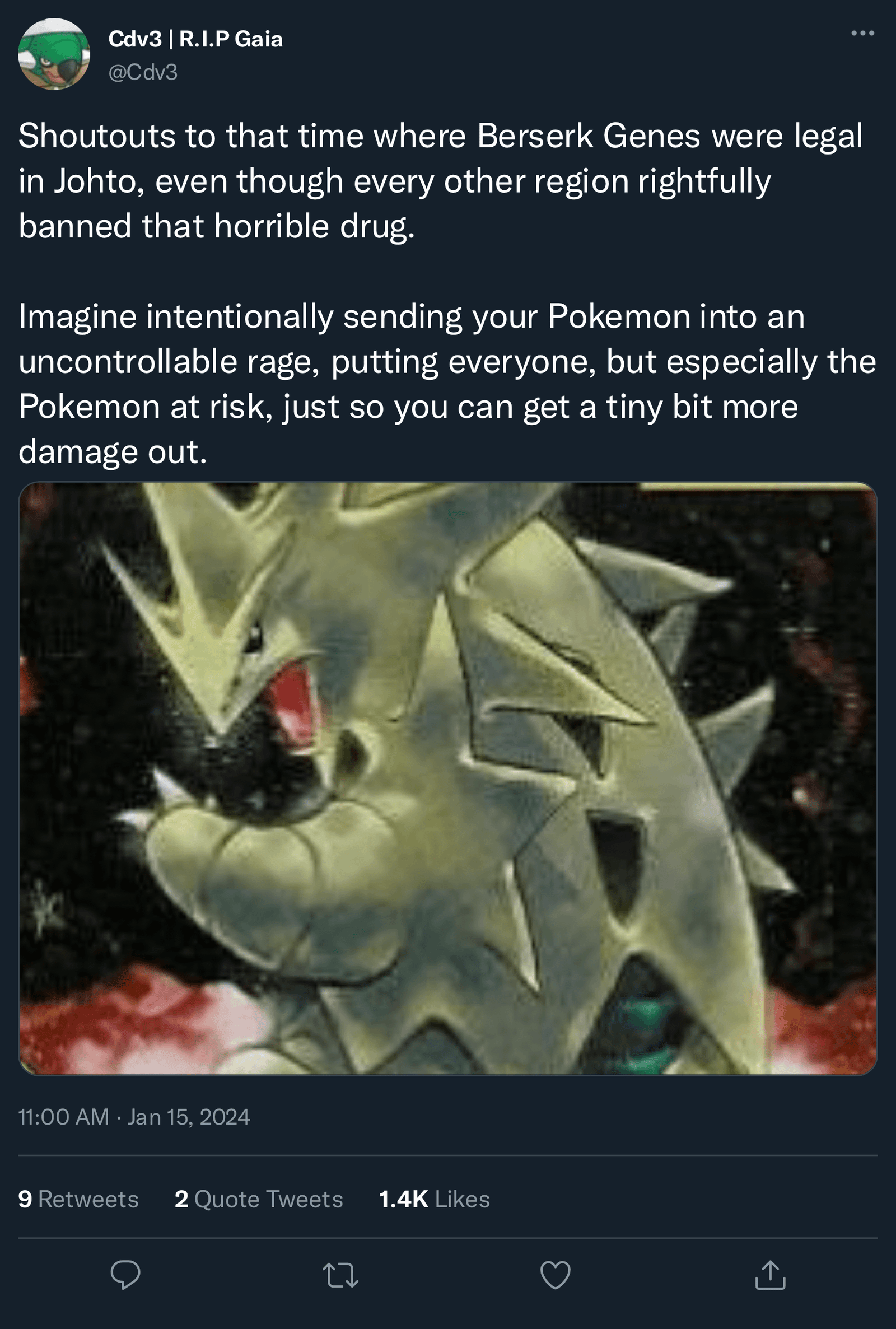 Berserk Gene Pokemon Crystal: Thông tin chi tiết