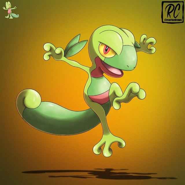 Treecko: Khám phá Pokemon Khởi đầu Hệ Cỏ Gen 3