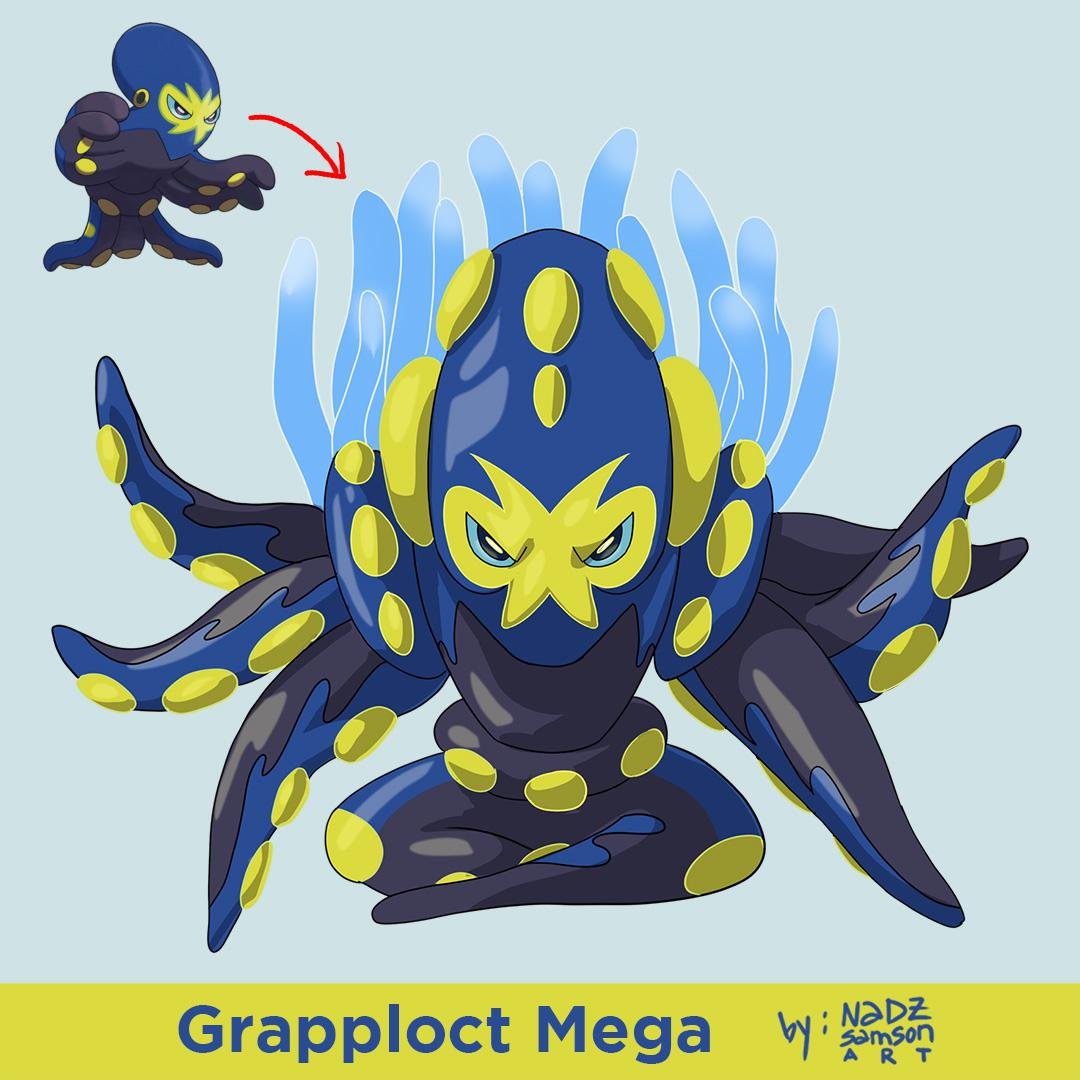 Pokemon Grapploct: Thông Tin Chi Tiết Về Bạch Tuộc Đấu Sĩ