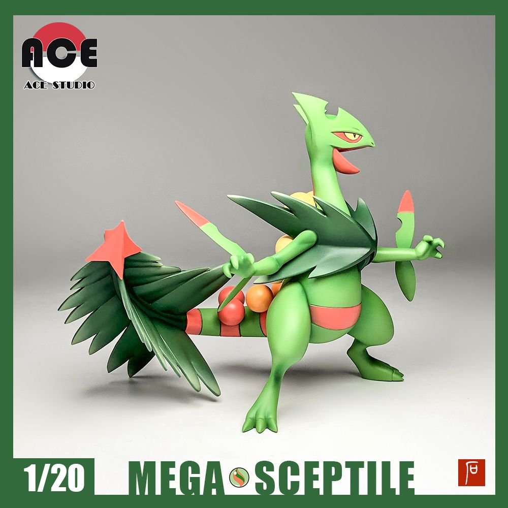 Sceptile và Mega Sceptile: Sức mạnh của Rồng Cỏ
