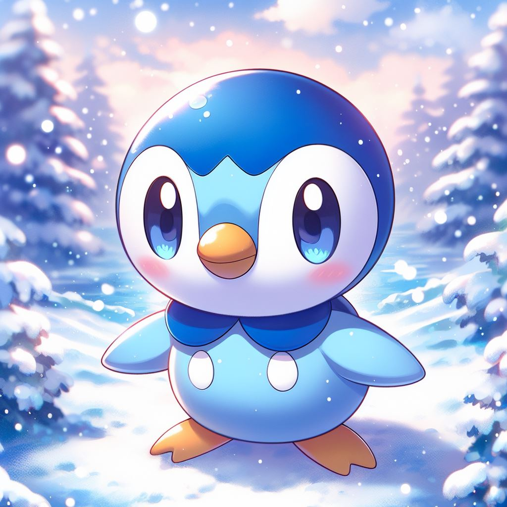 Penguin Pokemon: Khám phá Piplup và hệ tiến hóa